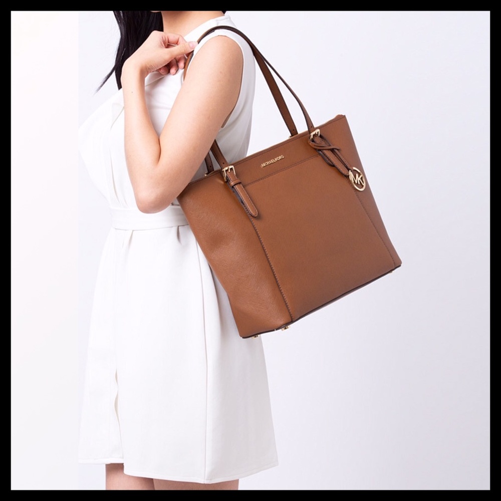 NWT Michael Kors Ciara Large Top Zip Tote Bag - Picture 11 of 12